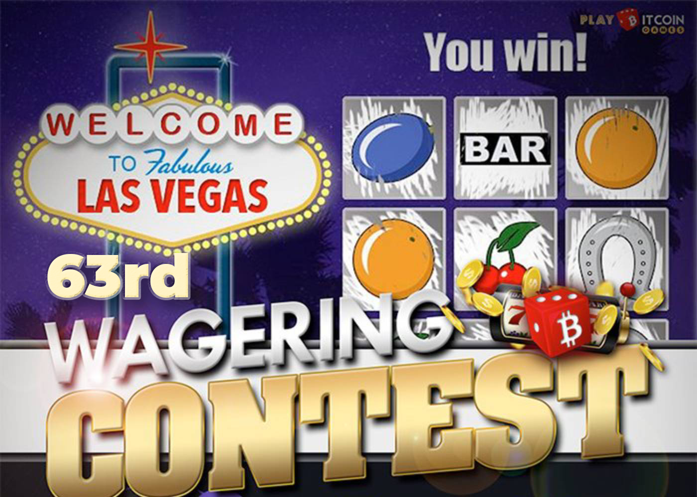 63rd wagering competition - playbitcoingames.com