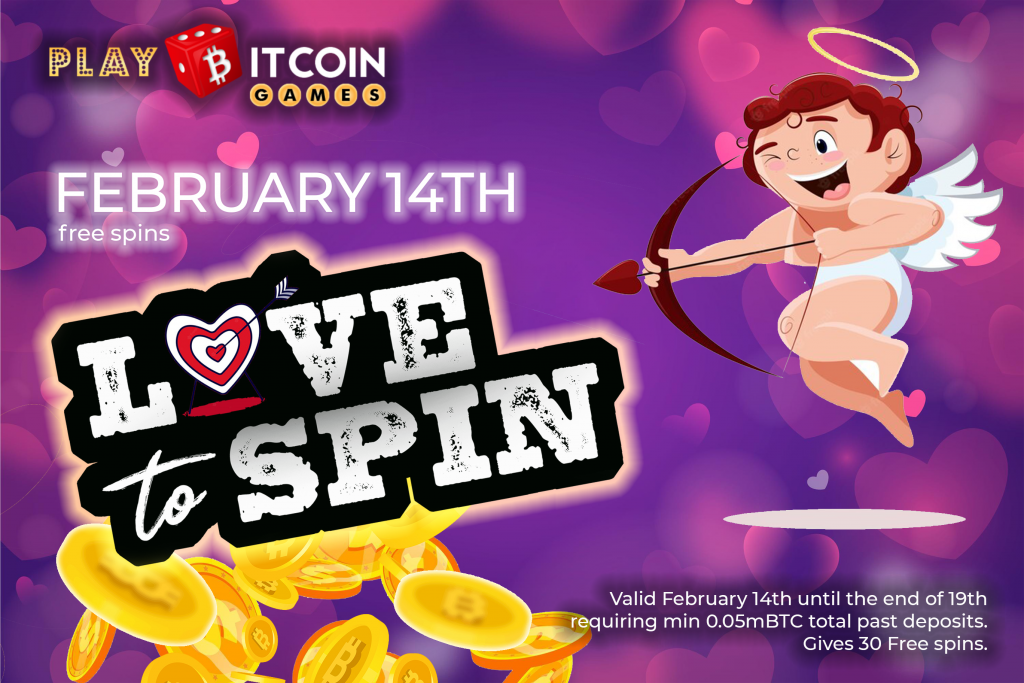 love to spin Valentines 2023 Playbitcoingames.com