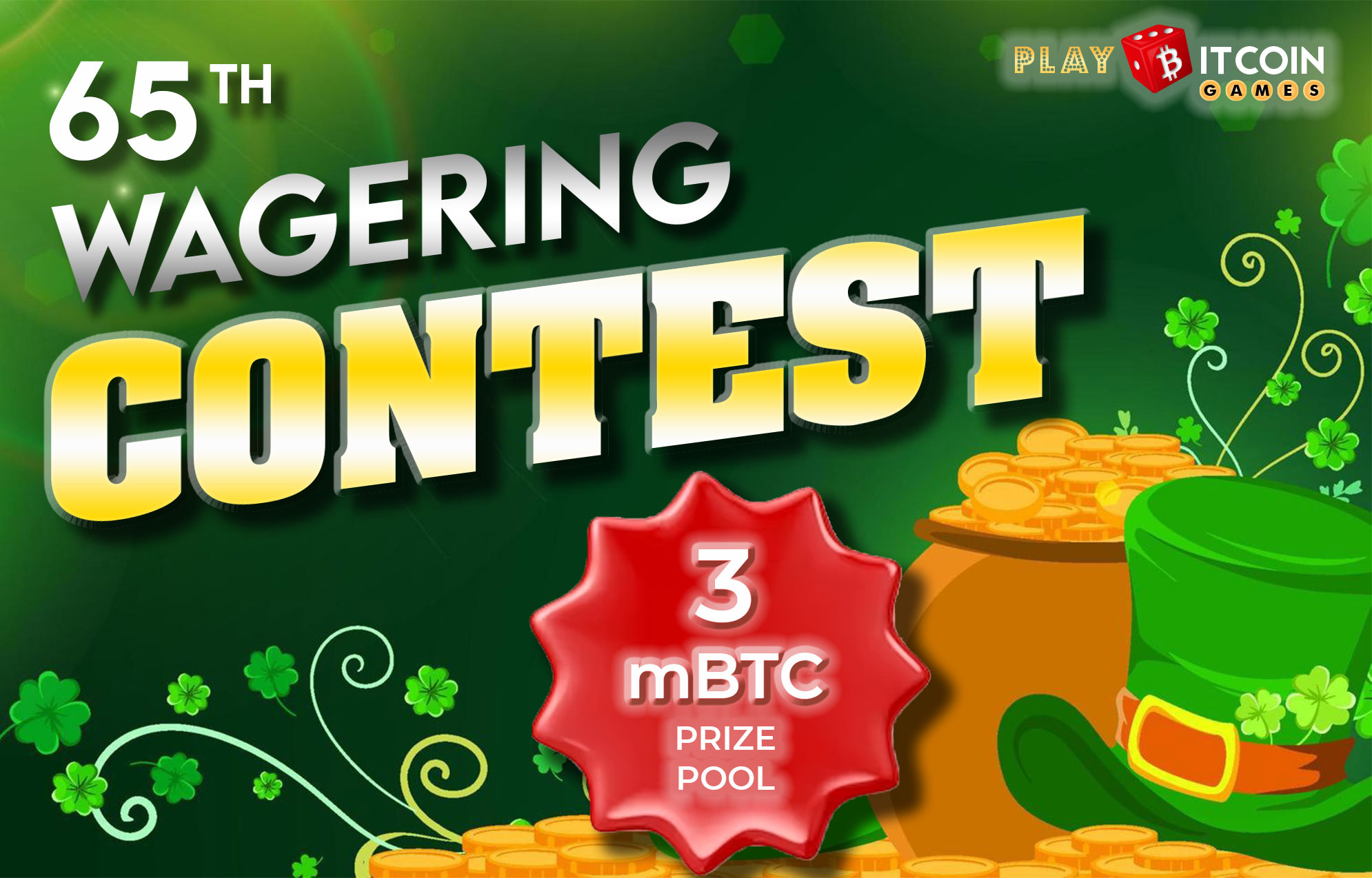 65th wagering contest - playbitcoingames.com
