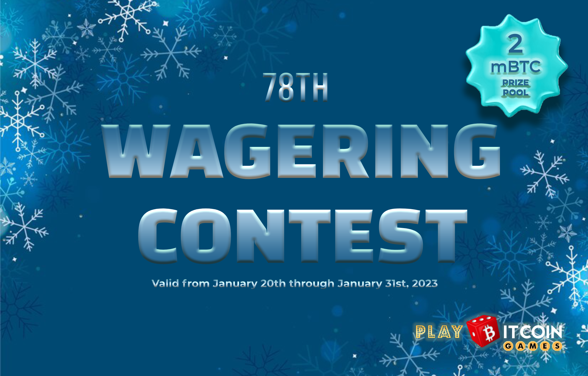 78th wagering contest - playbitcoingames.com