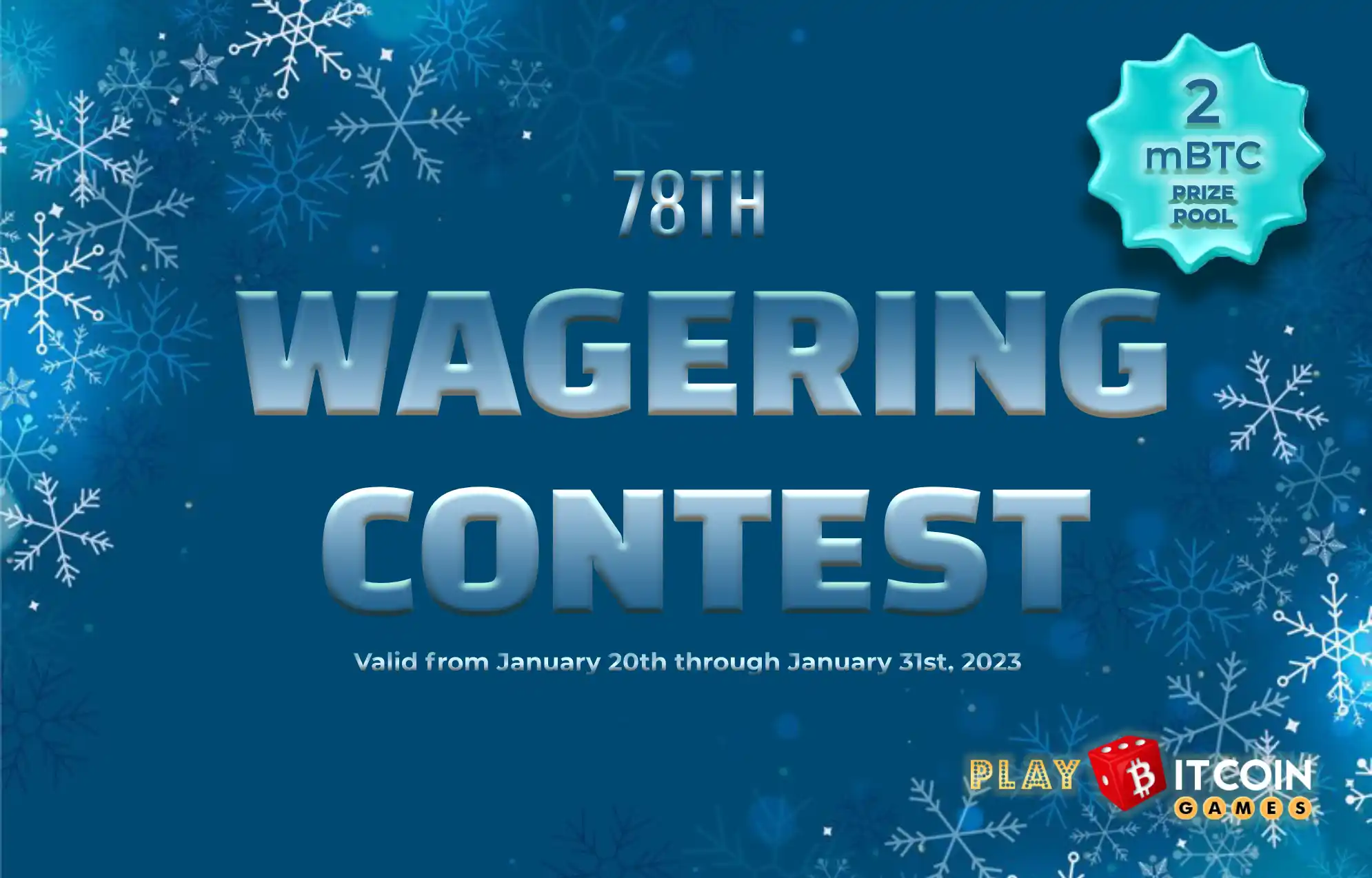 Embrace the Winter of Fortune: Join the 78th Wagering Contest and Get 20 Free Spins