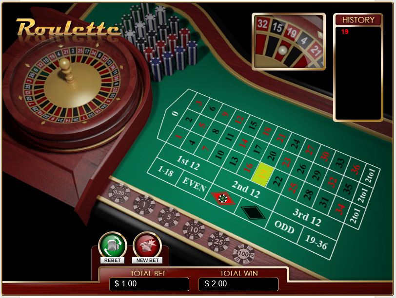 Roulette in-game image on PlayBitcoinGames.com